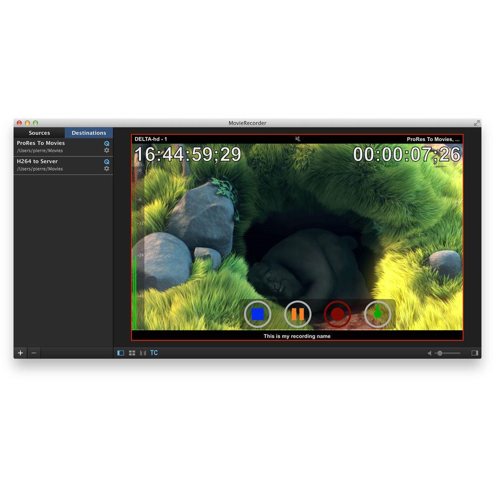Softron MovieRecorder 4 Software Upgrade for M|44 with Option
